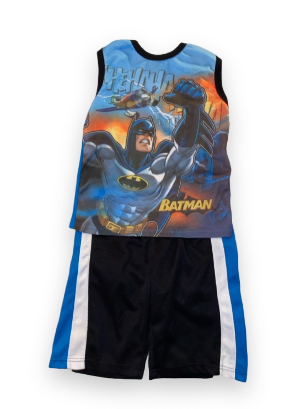 Batman Blue, Black & White Boys' Superhero Set